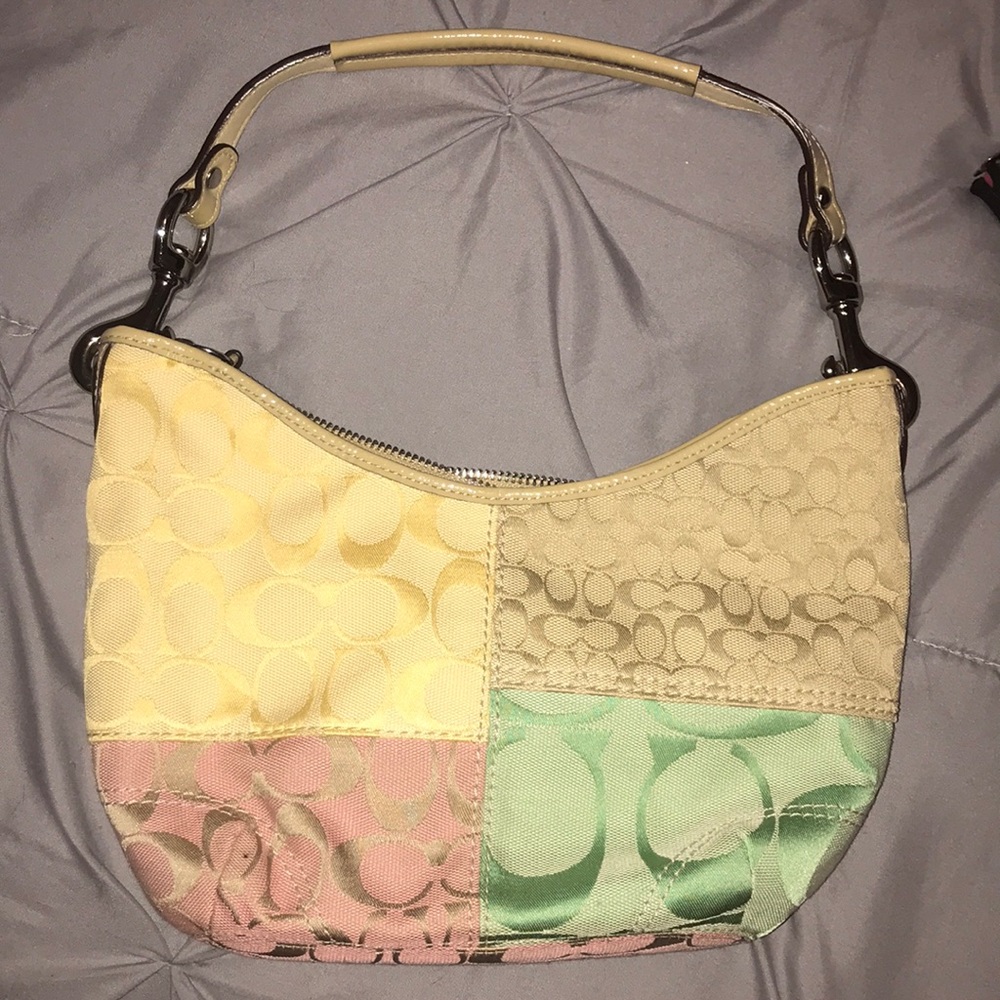 Colorblick Coach purse